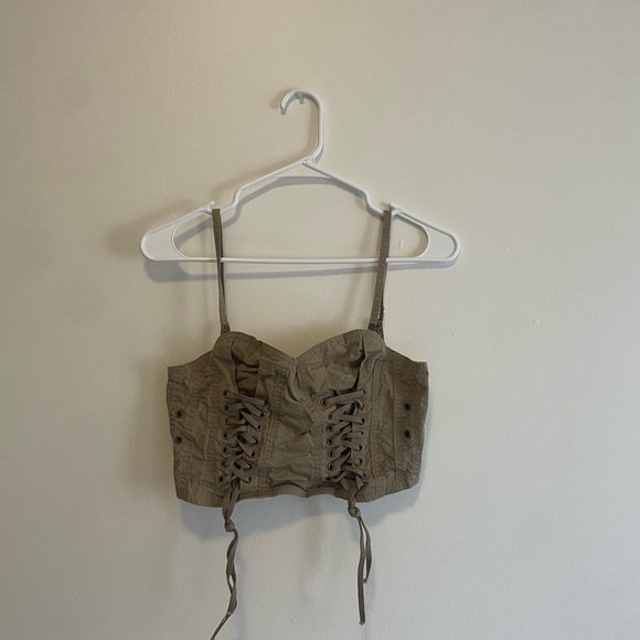 SMFK Tops - SMFK WILDWORLD JELLYFISH WORKWEAR VEST WITH TIES